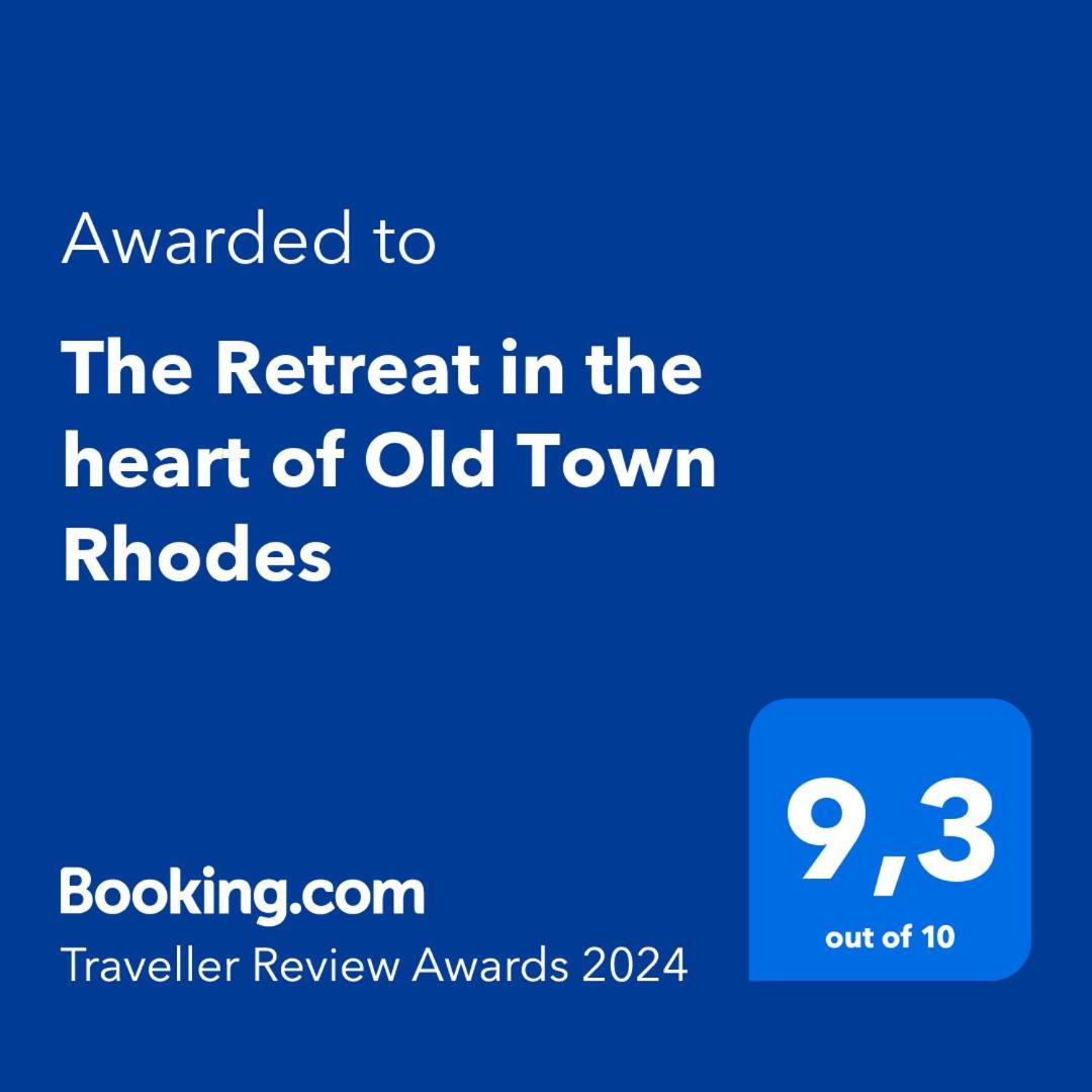 The Retreat In The Heart Of Old Town Rhodes Villa Rhodes City Buitenkant foto